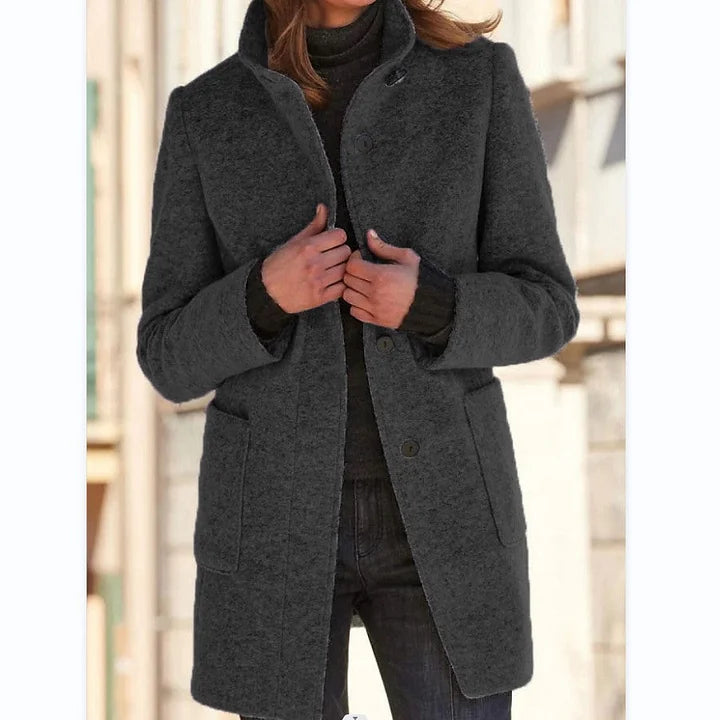 Elara| Sleek Windbreaker Coat