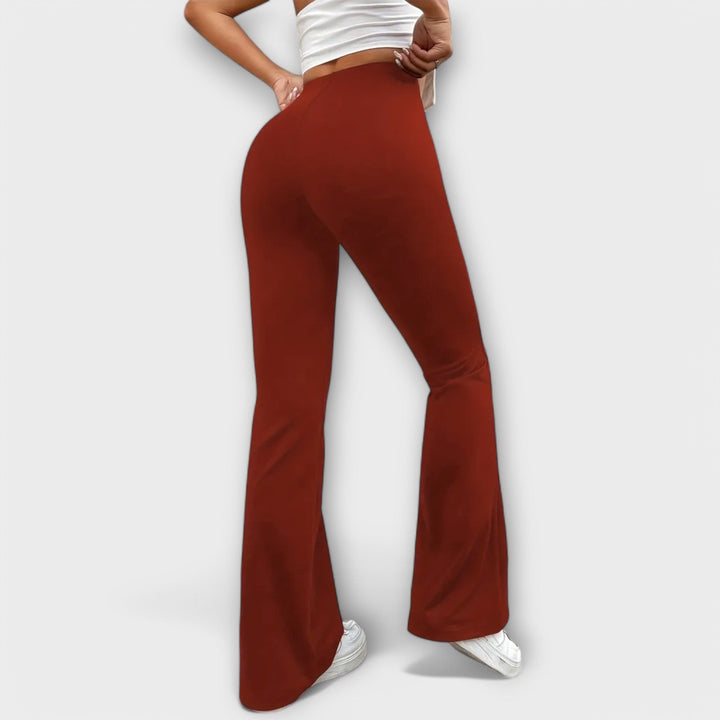 Rose | Relaxed Pants with Flared Leg