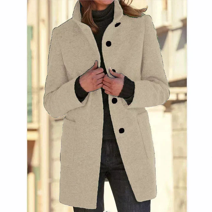 Elara| Sleek Windbreaker Coat
