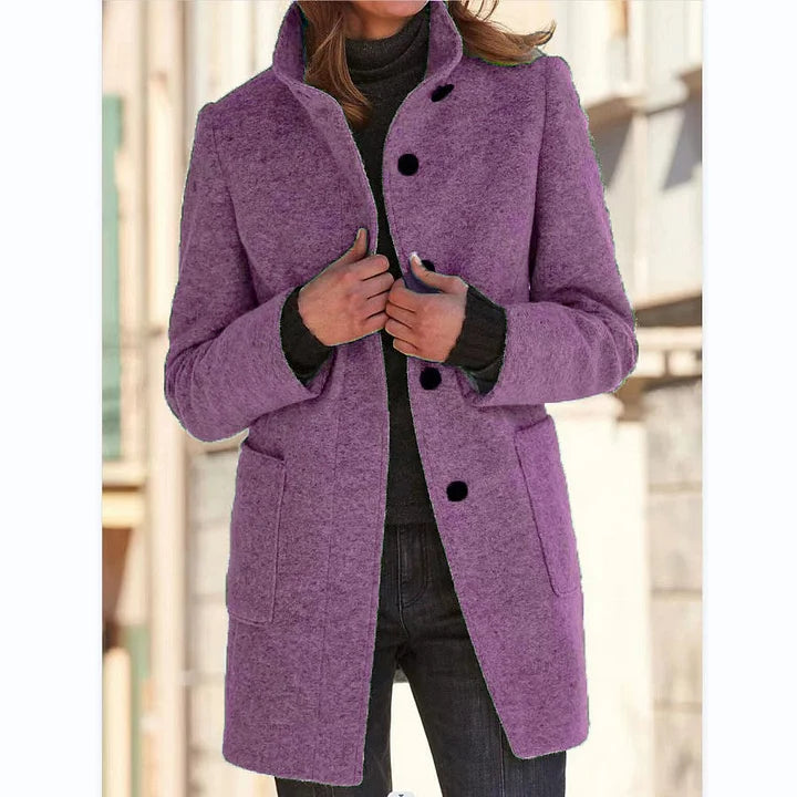 Elara| Sleek Windbreaker Coat