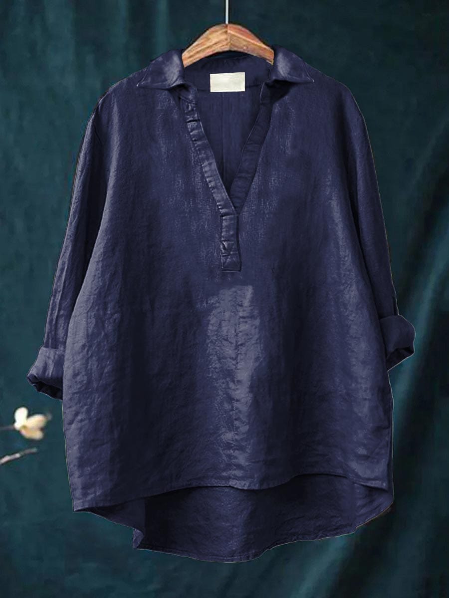 Andrea Linen Blouse