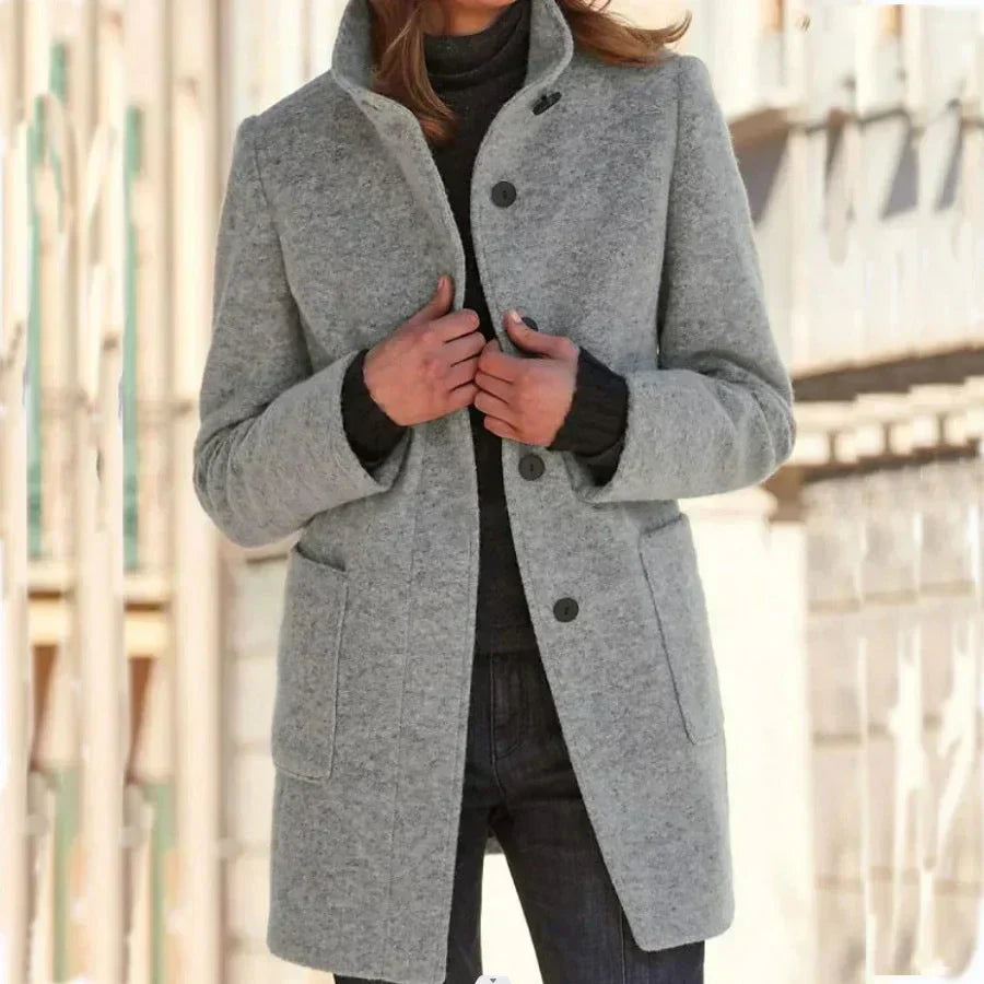Elara| Sleek Windbreaker Coat
