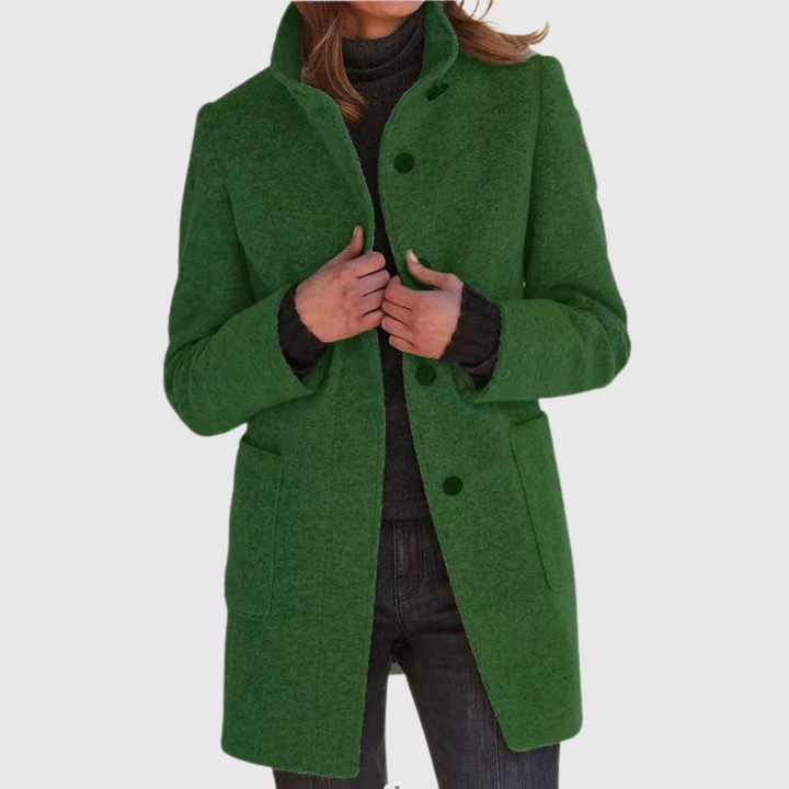 Elara| Sleek Windbreaker Coat