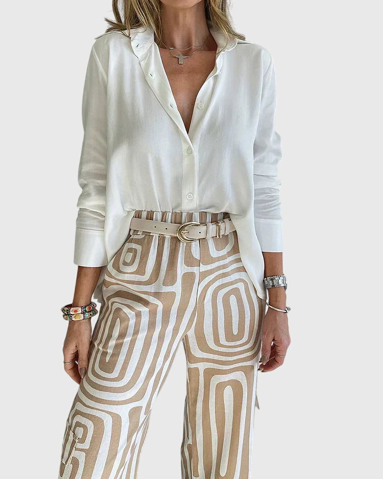 Eliza | Stylish Pants + Free Blouse & Belt