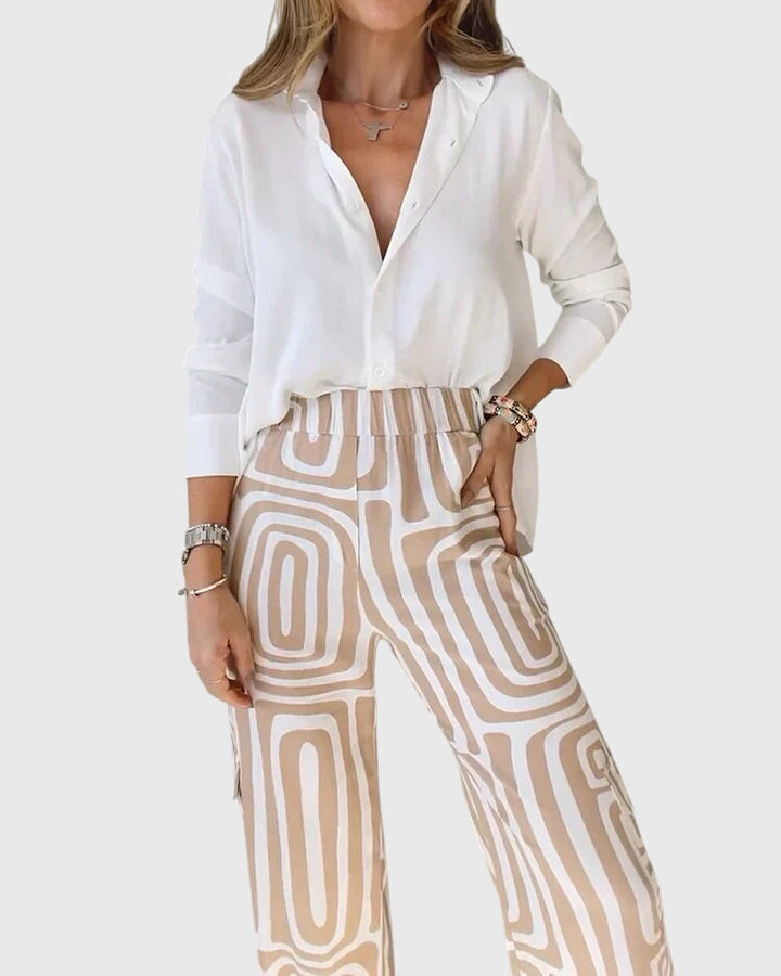 Eliza | Stylish Pants + Free Blouse & Belt