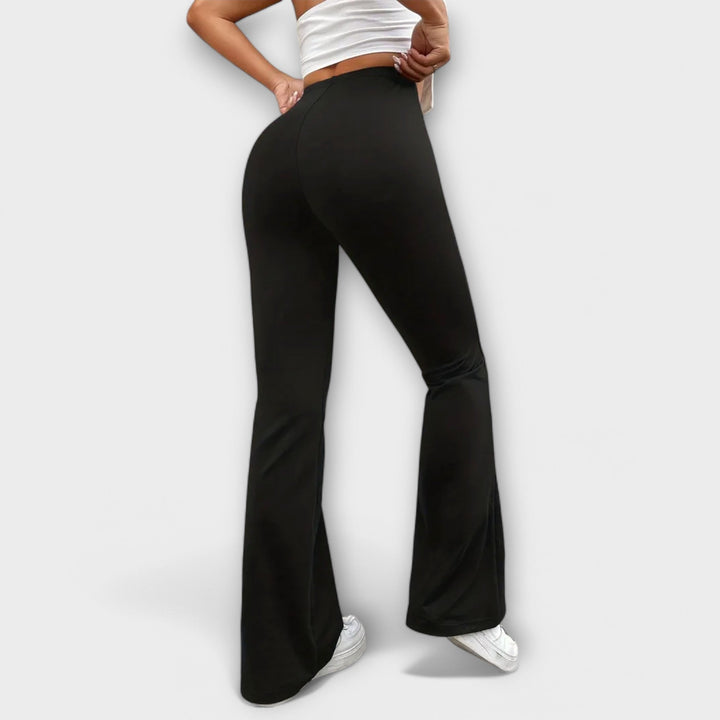 Rose | Relaxed Pants with Flared Leg