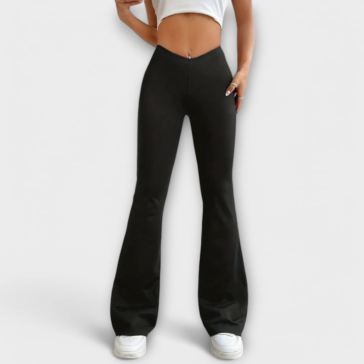 Rose | Relaxed Pants with Flared Leg
