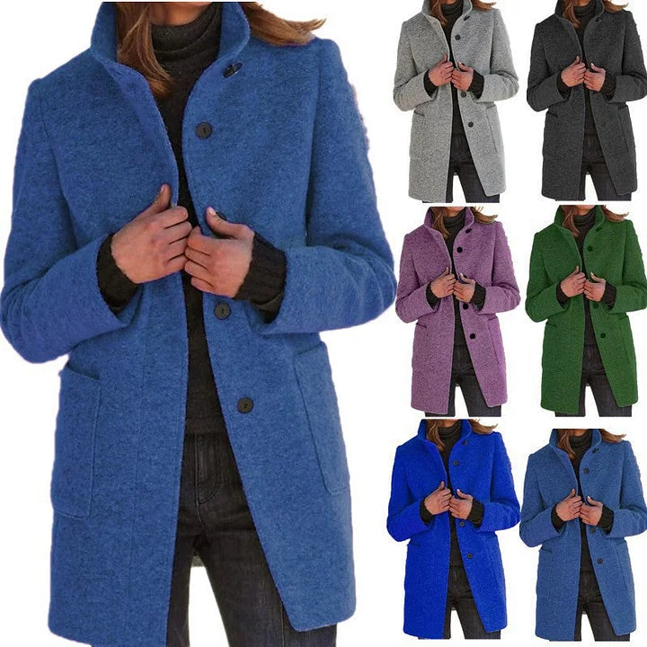 Elara| Sleek Windbreaker Coat